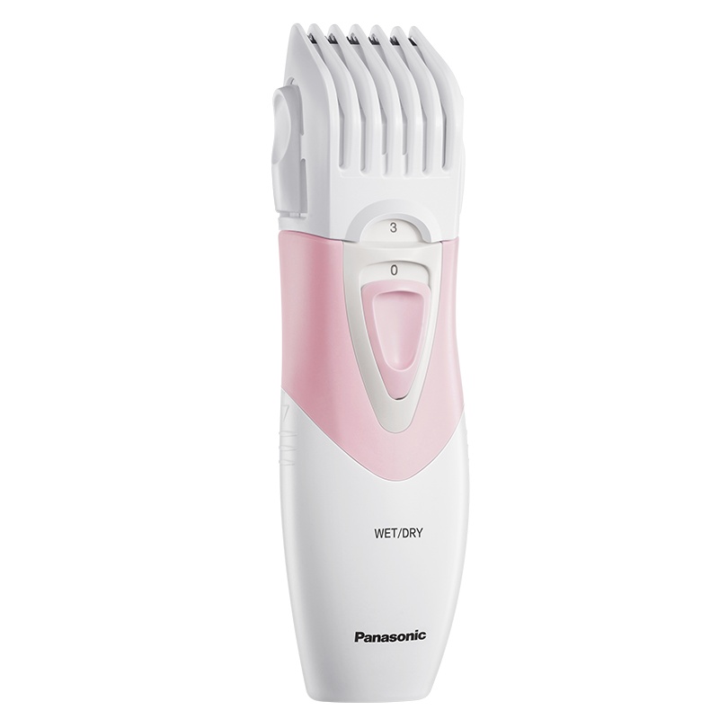 松下（Panasonic） 电动理发器儿童家用剃头发干电池无线电推剪子婴儿宝宝头全身水洗便携ER-PGF20-P
