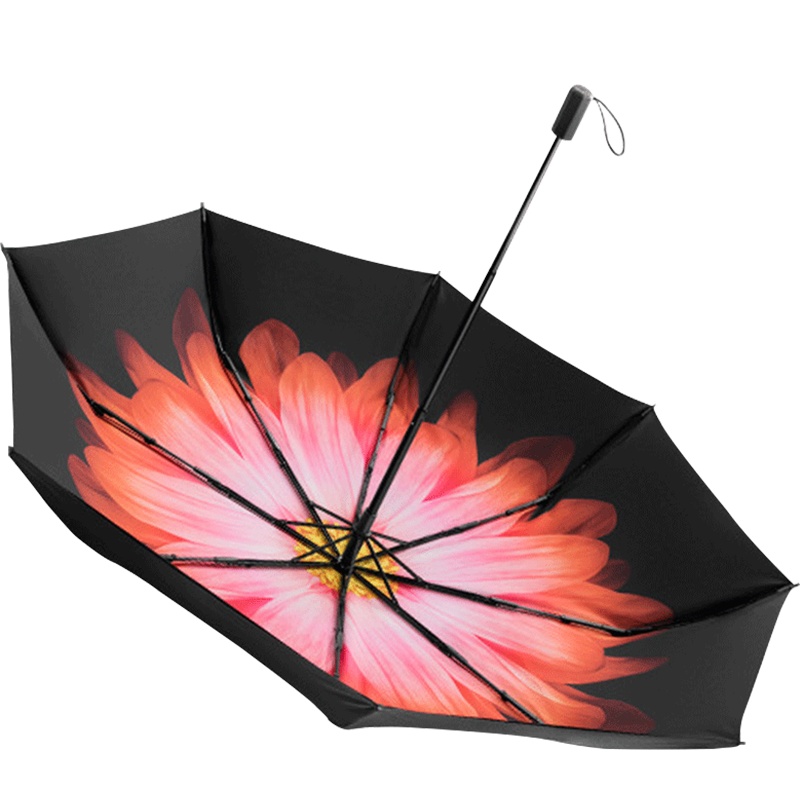 蕉下防晒小黑伞折叠晴雨伞女防紫外线太阳遮阳伞 岚朵