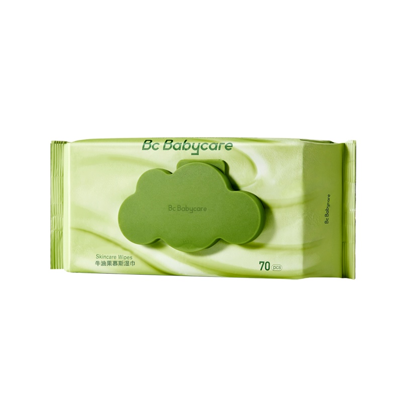 babycare婴儿湿巾宝宝手口屁新生儿牛油果湿巾70抽1包成人可用