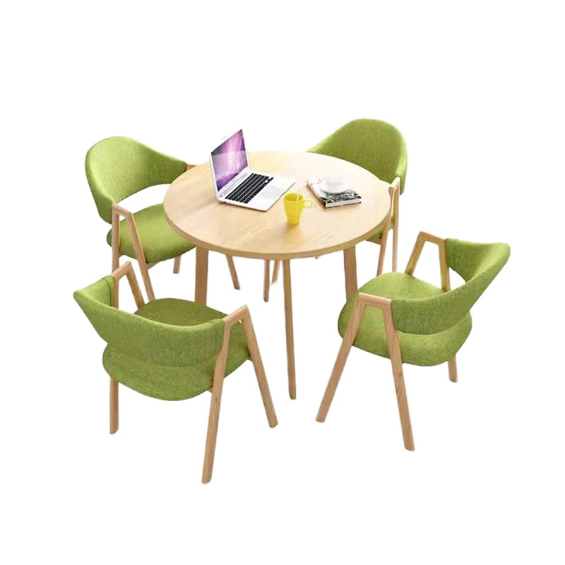 逐鹿中原餐桌洽谈桌椅组合接待桌椅小圆桌休闲桌椅HR0214