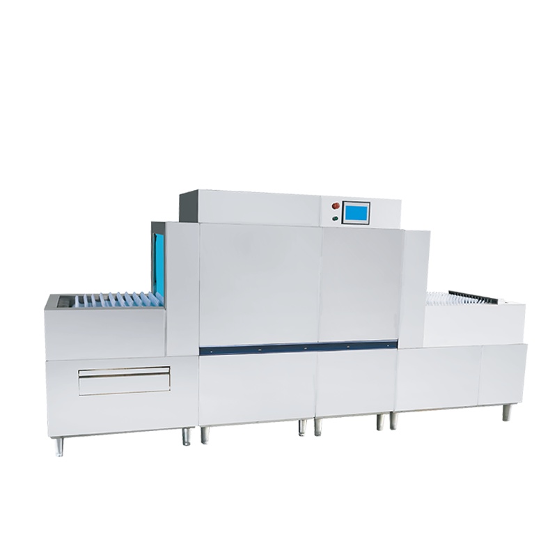 Masain长龙式隧道式高温消毒大型商用全自动通过式洗碗机流水线商用尺寸可定制酒店食堂饭店智能刷碗机厨设