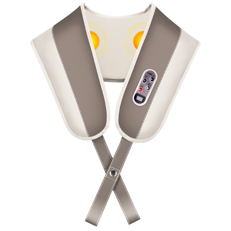 安尚按摩仪按摩锤按摩披肩颈椎按摩器敲打护颈仪颈椎家用温感热敷加热全身脖子肩膀腿部颈肩乐哈达捶打电动捶捶爽捶背器礼物礼品