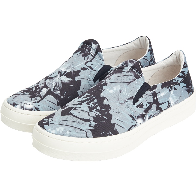 柒牌男装百搭舒适休闲时尚青年休闲鞋涂鸦个性板鞋青年412P95100