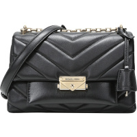 MICHAEL KORS 迈克·科尔斯 女士皮质中号绗缝单肩斜挎包 30T9G0EL8L
