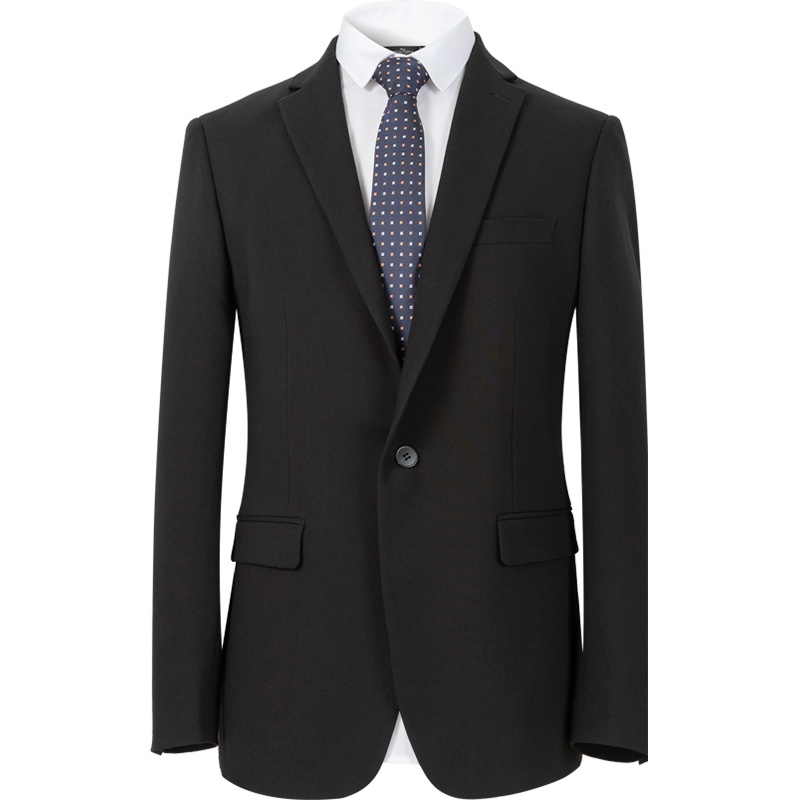 柒牌SEVEN男装西服时尚修身一粒单排扣青年西装男士商务休闲抗皱单西