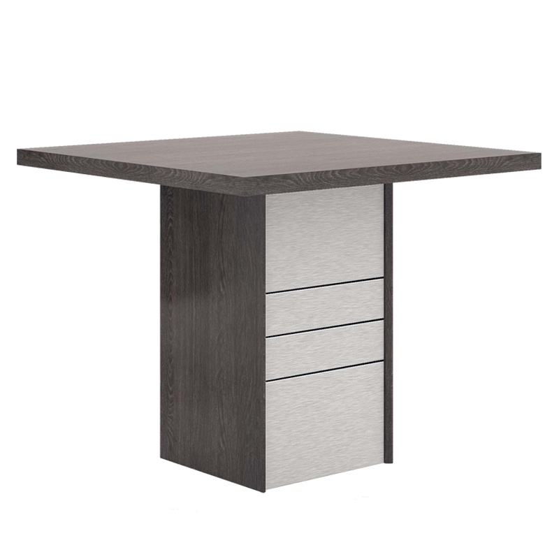 国景GOKENG 办公桌茶几 办公沙发配套茶几 圆几