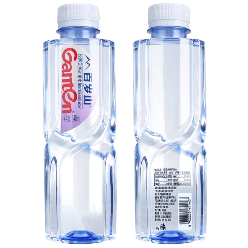 百岁山矿泉水348ml*24瓶整箱瓶装景甜小瓶高端饮用纯净水