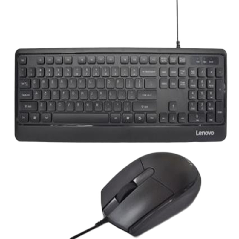 联想(Lenovo) KM102 有线键盘鼠标套装 键鼠套装 办公鼠标键盘套装