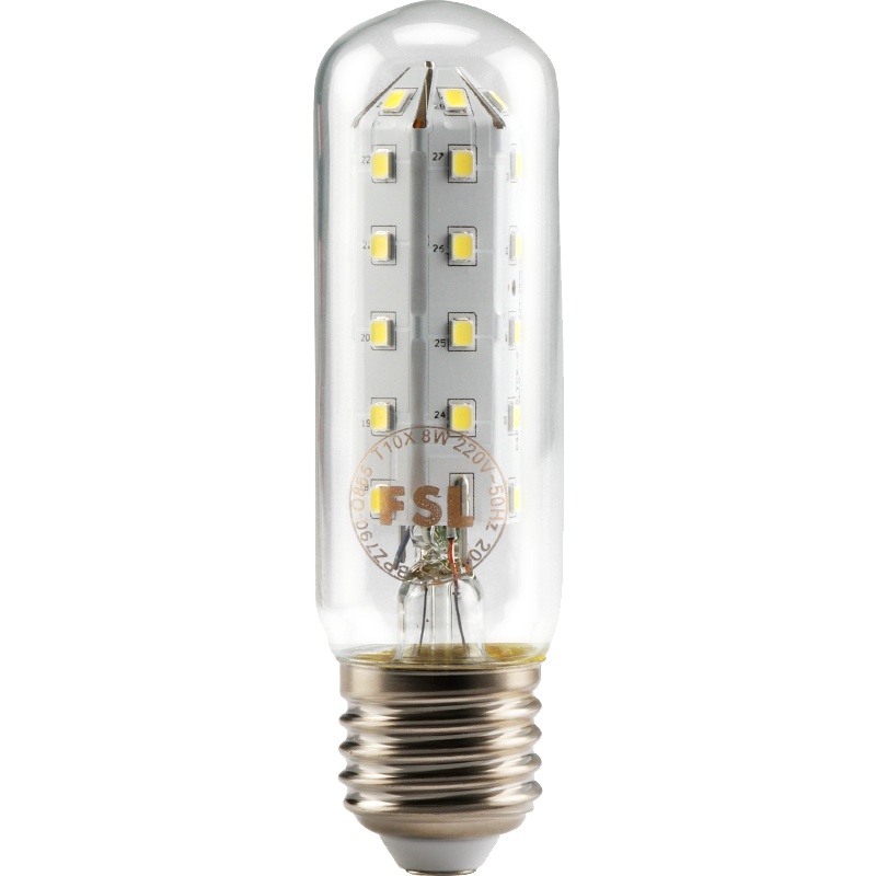 fsl佛山照明高亮led灯泡节能e27e14小螺口家用三色变光蜡烛泡玉米灯