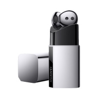 华为/HUAWEI FreeBuds Lipstick 有线充版 冰霜银 真无线蓝牙运动耳机口红耳机 半入耳式 生日礼物