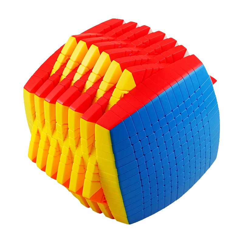 圣手7253A十三阶魔方 专业比赛高阶13阶魔方玩具 儿童小孩男孩女孩益智玩具减压顺滑魔方 彩色