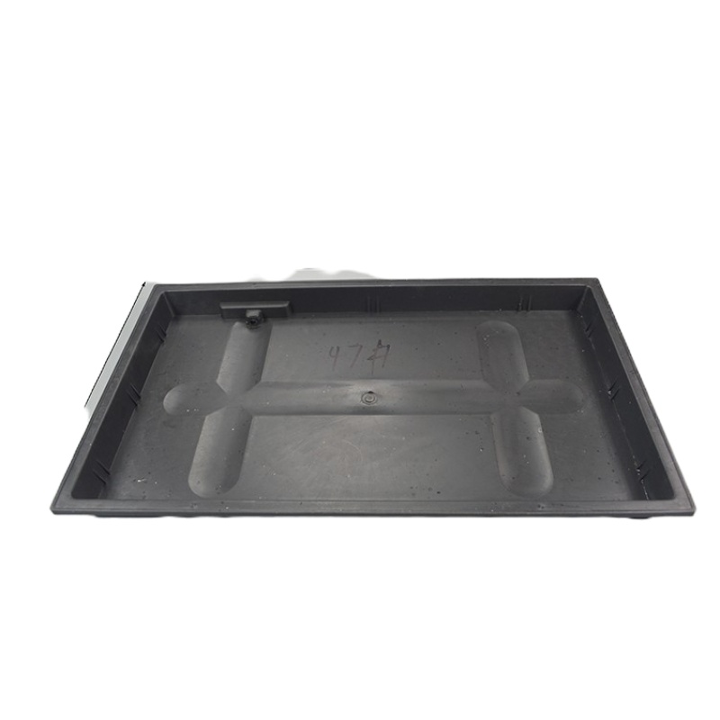 茶盘接水盘抽屉式塑料底盘储水盘可接排水管装水盘茶盘茶道配件 封后 490*370*2.5茶具