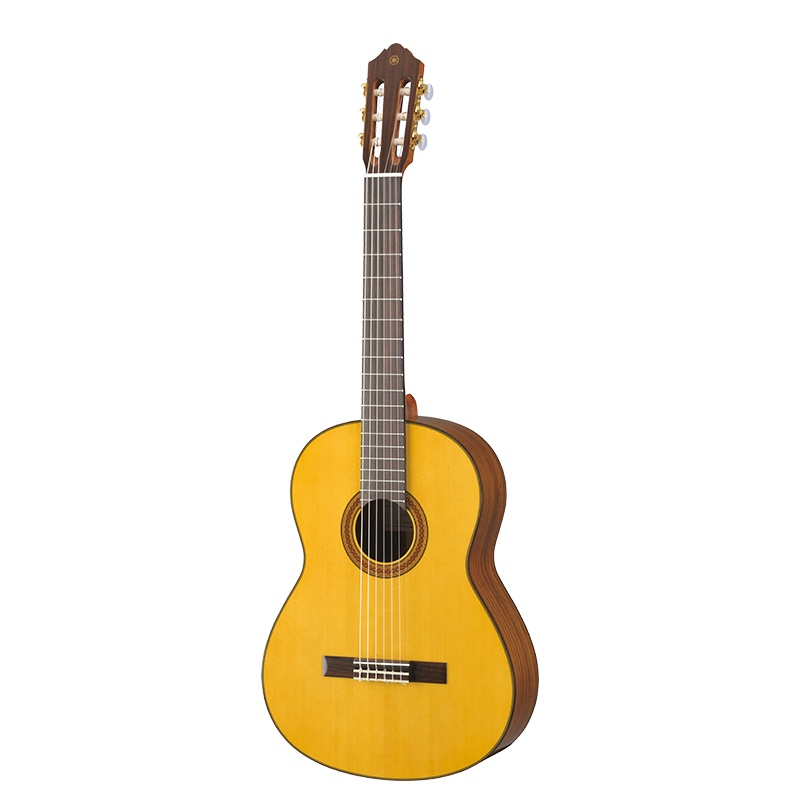雅马哈(YAMAHA)古典吉他CG122MC/MS单板初学考级专业演奏成人儿童39英寸 CG162S 面单款云杉+古夷苏