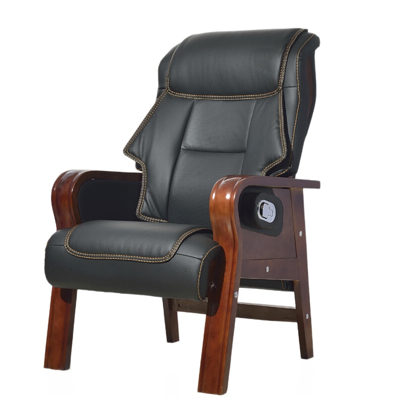 卓澳(ZHUOAO)实木老板办公会议椅总裁经理电脑椅人体工学可躺椅子