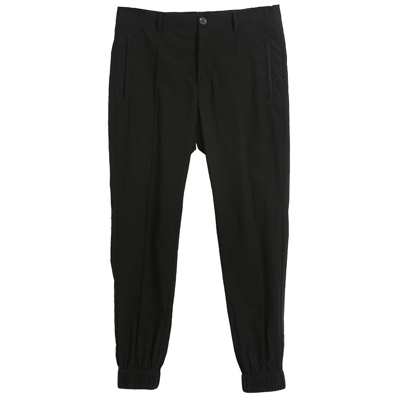 AXX703027拓路者夏季裤子九分裤男修身休闲裤收口小脚裤高弹力薄款9分男裤