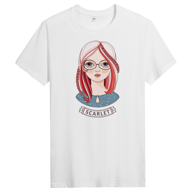 纯棉短袖t恤男潮流夏季体恤圆领男士半袖宽松男生修身 DT11417