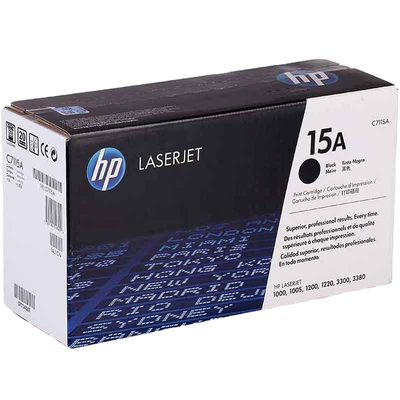 惠普(hp) LaserJet C7115A硒鼓 15A 黑色 适用适用LaserJet 1000 1005 1200
