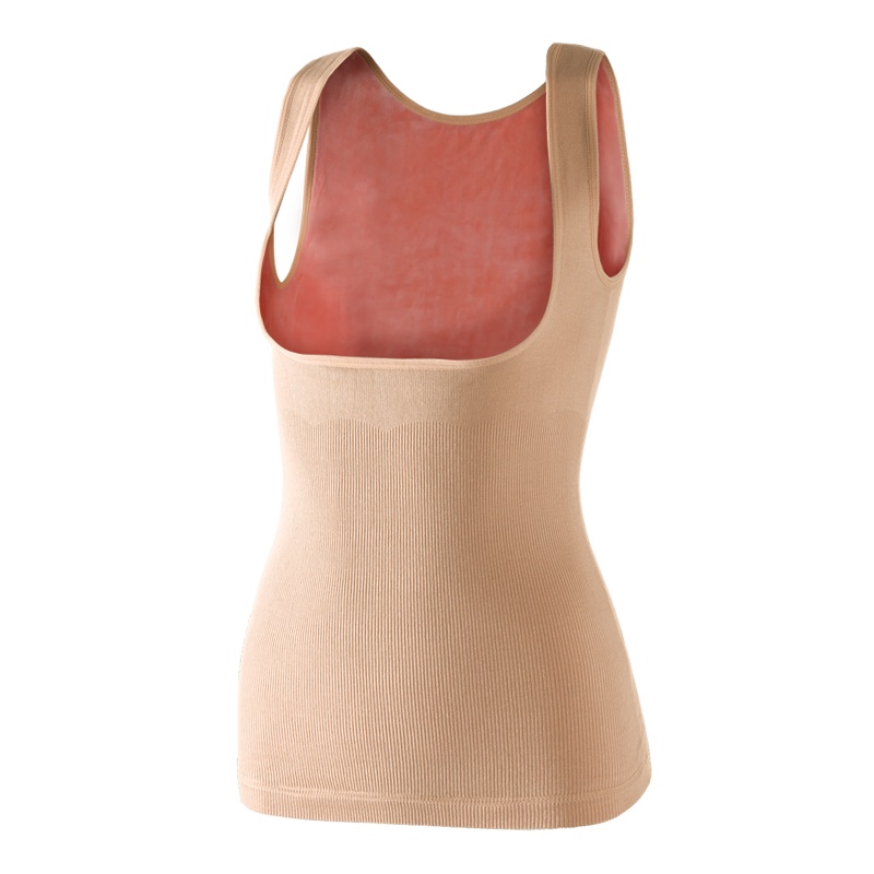 俞兆林保暖背心女加厚加绒塑身美体冬季紧身上衣打底衫棉托胸内衣