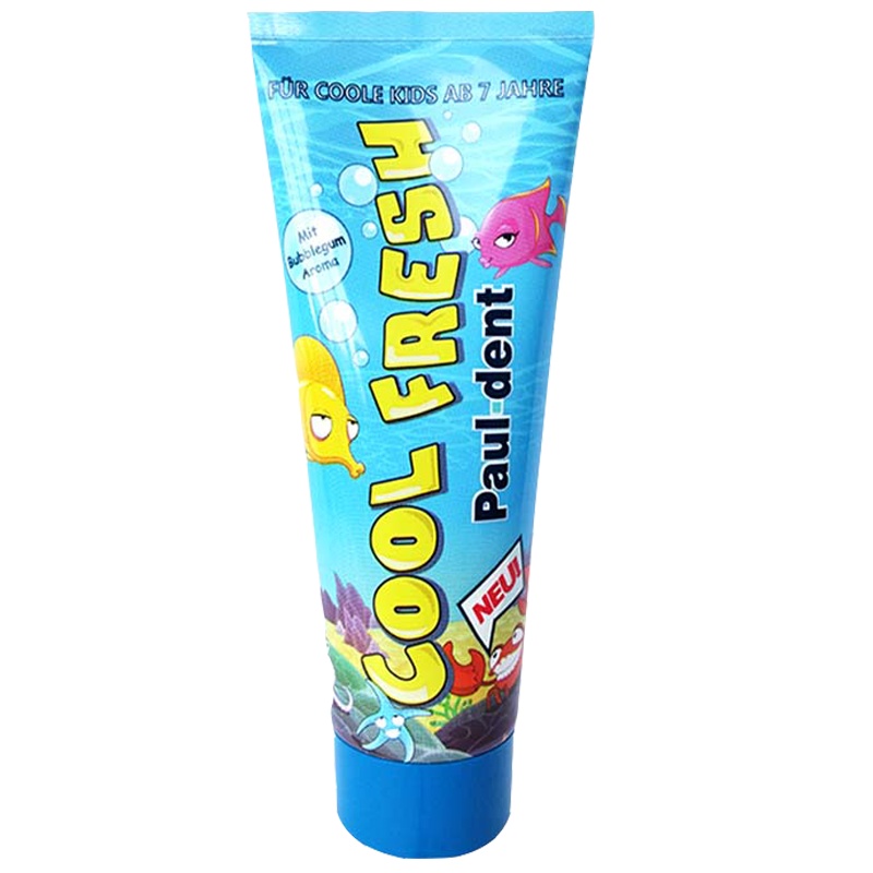 德国牙膏原装进口儿童可吃牙膏儿童6-12儿童龋齿修复牙膏小学生换牙期儿童牙膏
