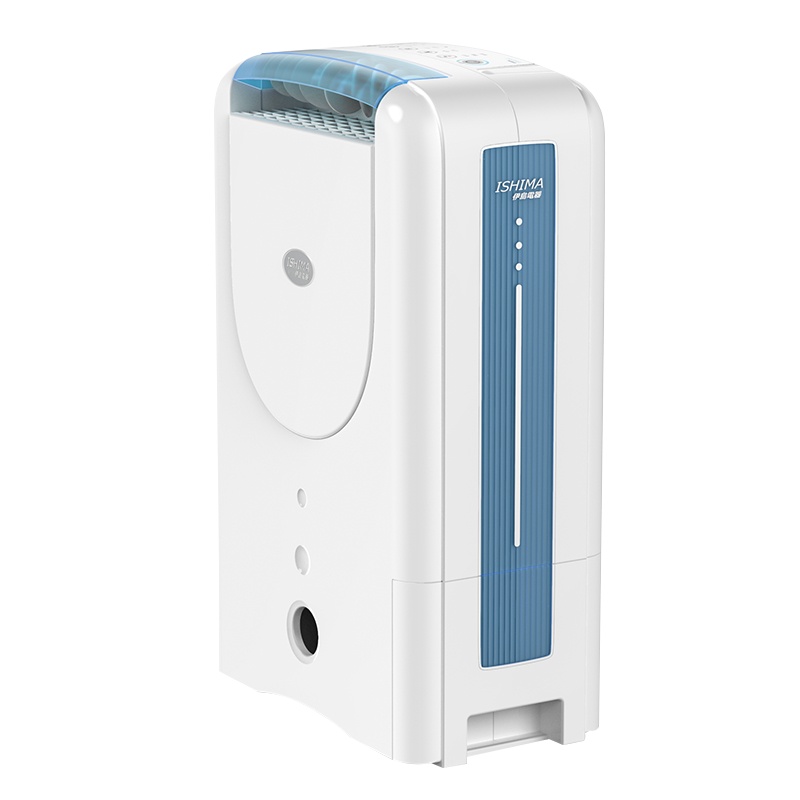 伊岛(Ishima)除湿机转轮式抽湿器家用静音干衣卧室衣帽间低温干燥机DH-ZL10