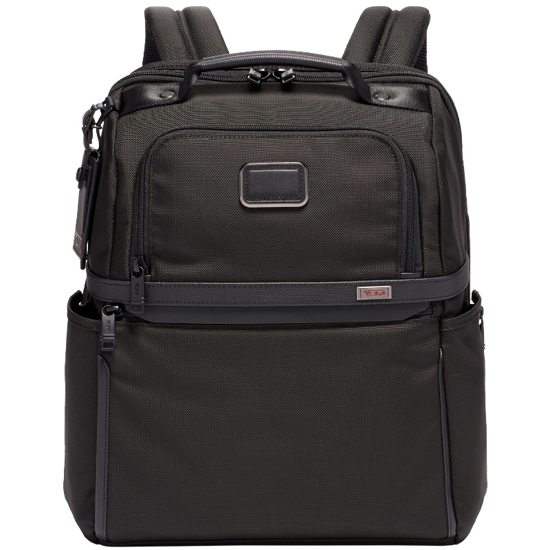 TUMI途明 ALPHA系列 时尚商务尼龙男士双肩背包 02603177D3-黑色