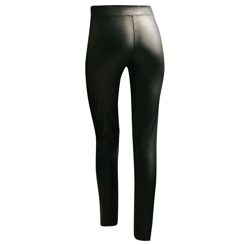 浪莎 婴儿皮 女士收腹提臀 抗寒聚热 四面弹高腰打底纳米呼吸皮裤