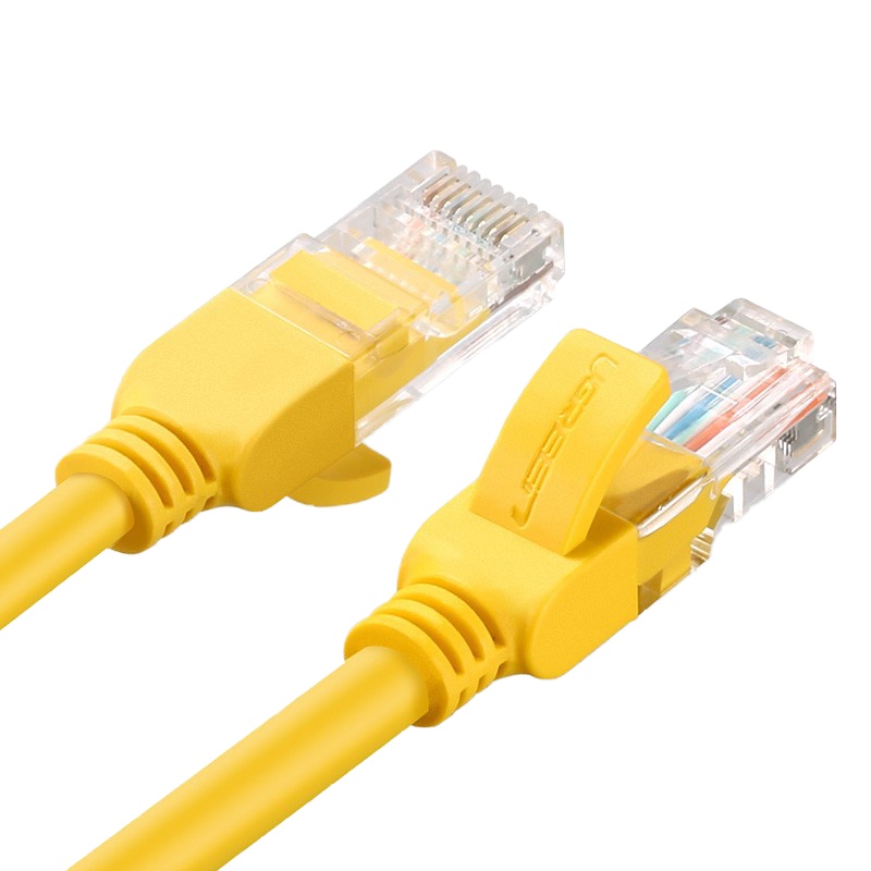 绿联 超五类网线 RJ45百兆双绞超5类跳线Cat5e家用电脑宽带网络成品连接线 2米 11231 26AWG