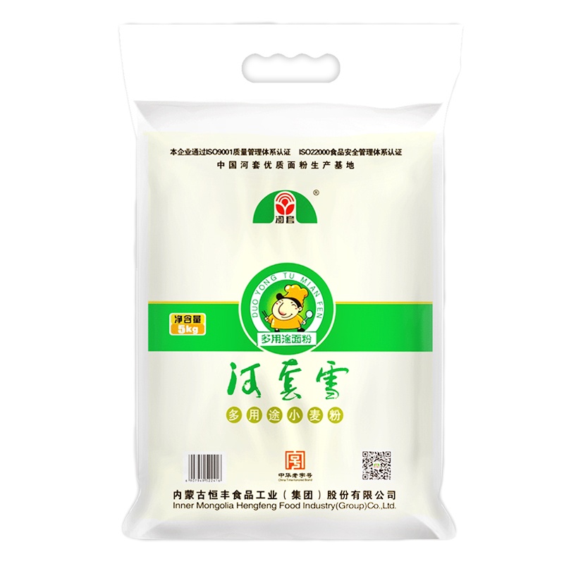 河套雪5kg中华老字号小麦粉