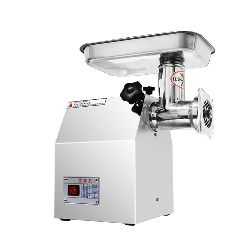 乐创(lecon)商用绞肉机 电动多功能12型不锈钢碎肉打肉机 LC-J-JRJ12