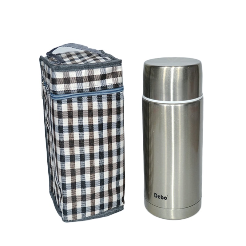 Debo德铂维斯不锈钢真空保温桶DEP-151保温饭桶饭盒 真空焖烧壶焖烧罐 单个装