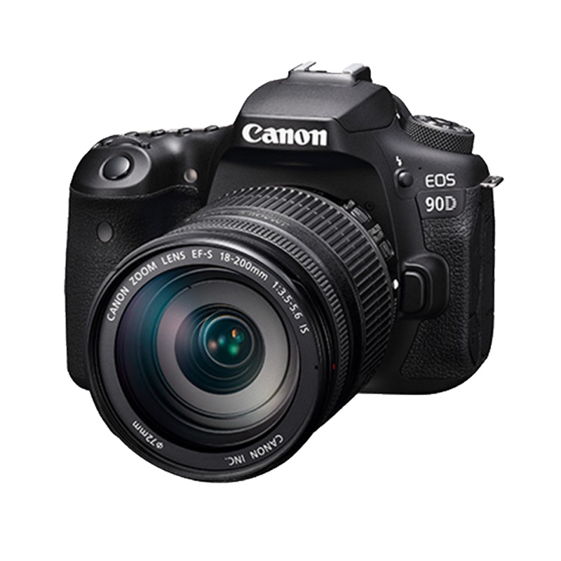 佳能(Canon) EOS 90D(18-200mm IS) 数码单反相机 单镜头套装