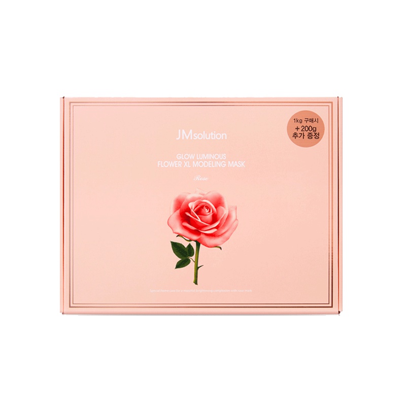 [打造亮泽肌肤]JMsolution 肌司研 润光花朵 滋润补水 大容量软膜涂抹式面膜 1320g/盒 焕颜提亮