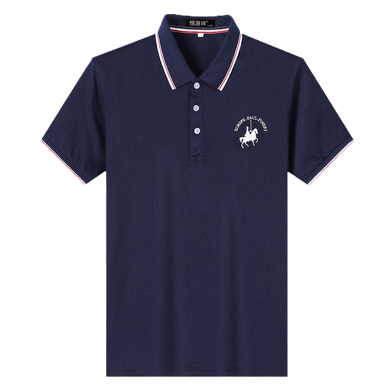 恒源祥男士T恤2021夏新款中青年男士短袖t恤夏装短袖男上衣