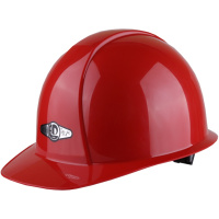 安全帽经典型ABS高性能建筑施工耐高温刚性强工程安全帽 红色