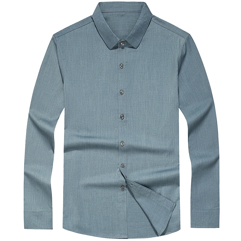 卡帝乐鳄鱼(CARTELO)衫衬男长袖男士2020年新款长袖衬衫上衣