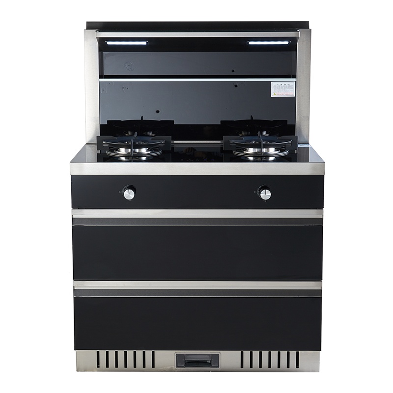 【瞬吸油烟】先科SAST/T68-1可定制一气一电款 侧吸式集成灶 升级款 液化气厨房环保灶一体套装