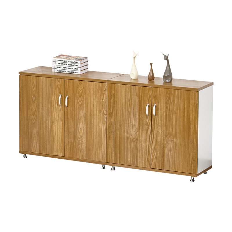 科朔 文件柜矮柜四门柜资料柜木质办公室文件柜KSF4029