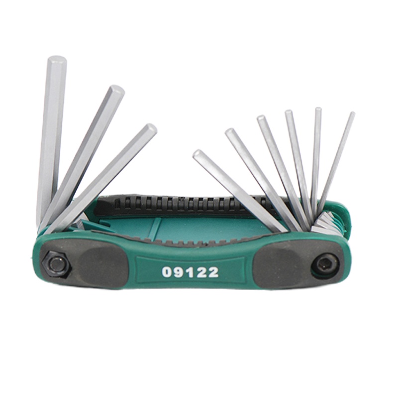 世达英制内六角扳手套装六棱扳手内六方9件组套组合 09122