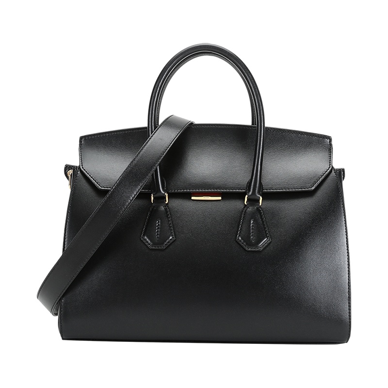 巴利 BALLY 女士 Bally Sommet系列皮质手提单肩斜挎包SAPHYR