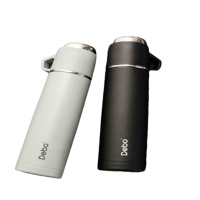 德铂(Debo)真空保温杯500ml 316不锈钢直身杯穆勒DEP-735杯盖可当杯 单个装