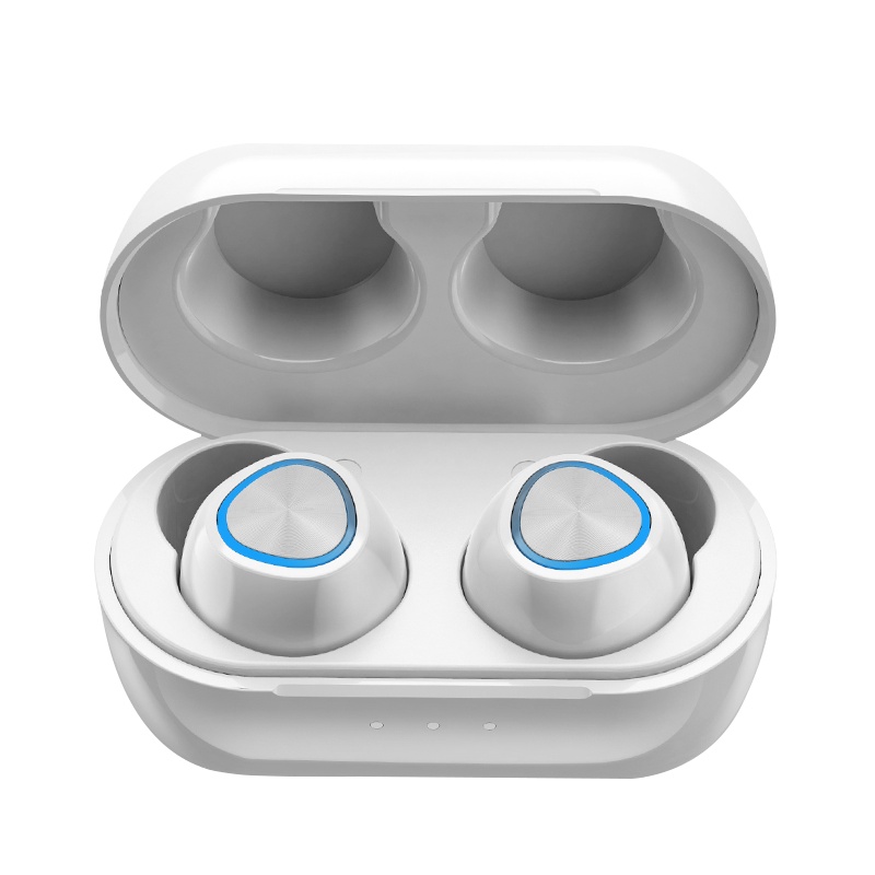 REMAX 真无线音乐通话耳机 TWS蓝牙耳机白色 无延迟吃鸡听歌双耳无线迷你入耳式大电量降噪苹果安卓手机通用超待机长