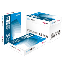 得力(deli) A4复印纸/打印纸70g(8包/箱)