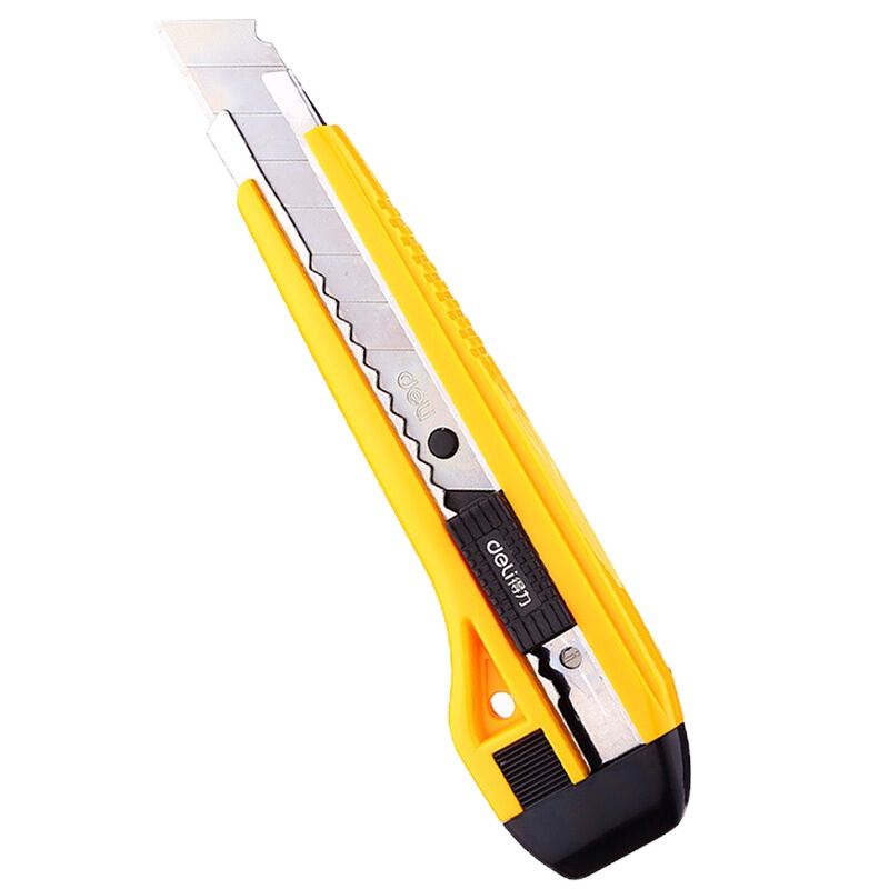 得力(deli) 壁纸刀 美工刀 2041 黄色(单位:把)