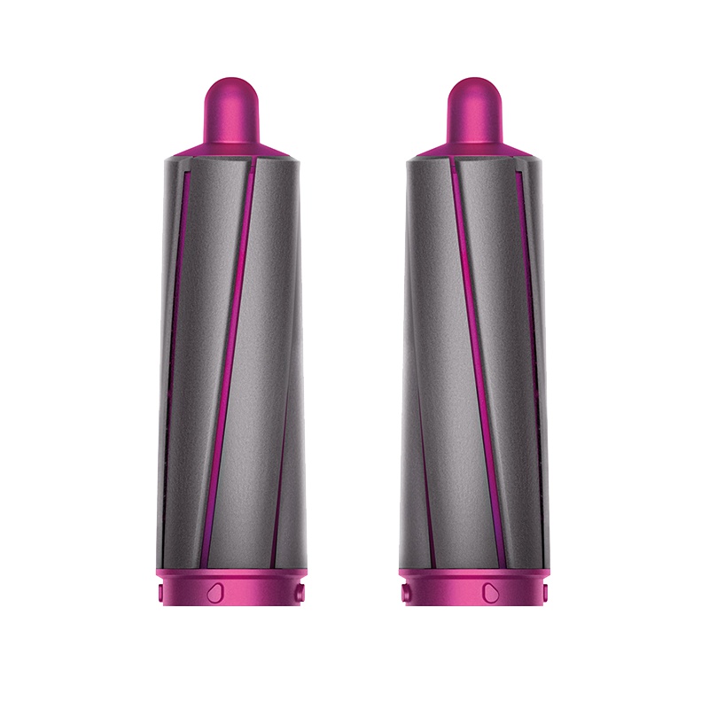 戴森(Dyson)Airwrap 卷发棒配件 40毫米卷筒(一对) 紫红色 搭配丰盈套装使用