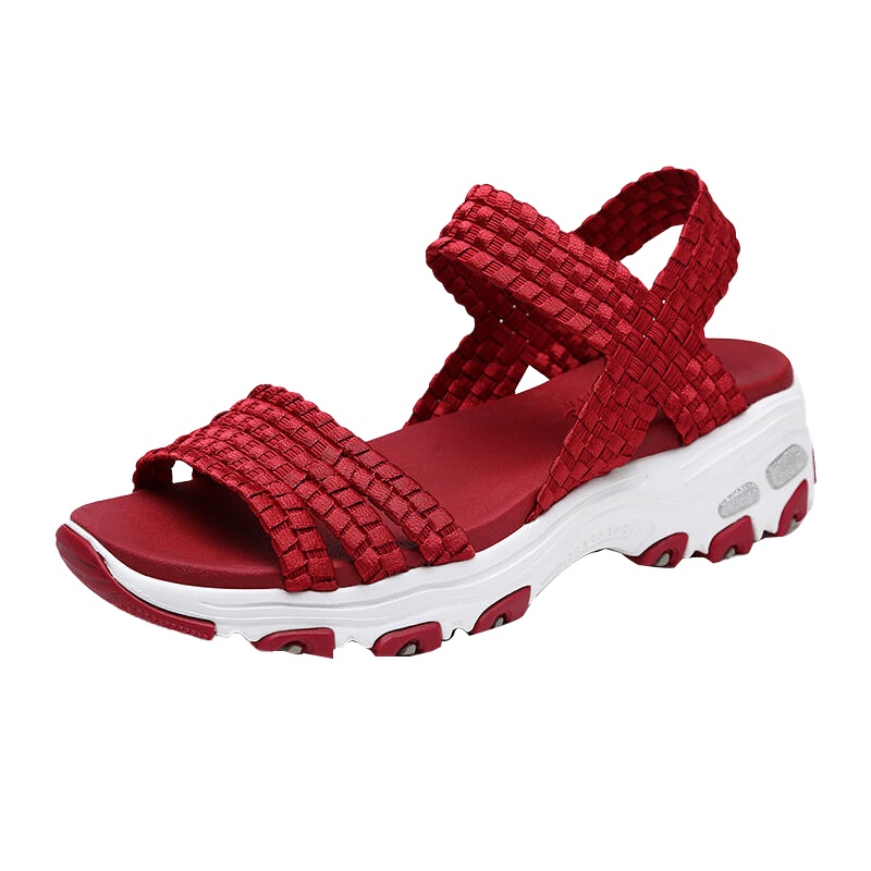 Skechers斯凯奇女鞋夏季新款Dlites凉鞋透气沙滩鞋31523