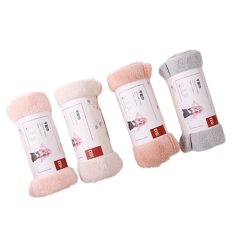 苏宁宜品x希艺欧联名 强力吸水干发巾1个装颜色随机