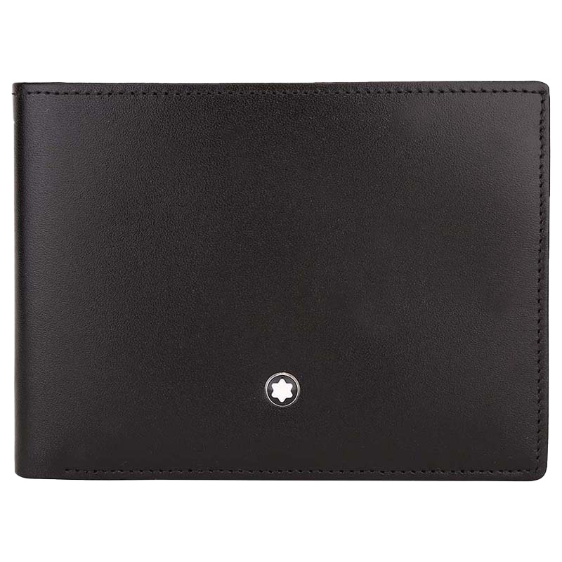 万宝龙(Mont Blanc) 男士大班系列牛皮6个信用卡袋钱包/钱夹 14548