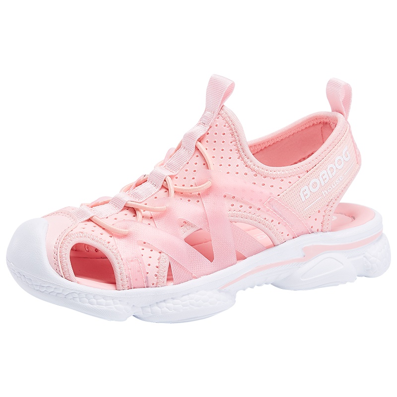 BOBDOG HOUSE巴布豆童鞋儿童凉鞋2019夏季男童女童包头小学生沙滩鞋子M9213