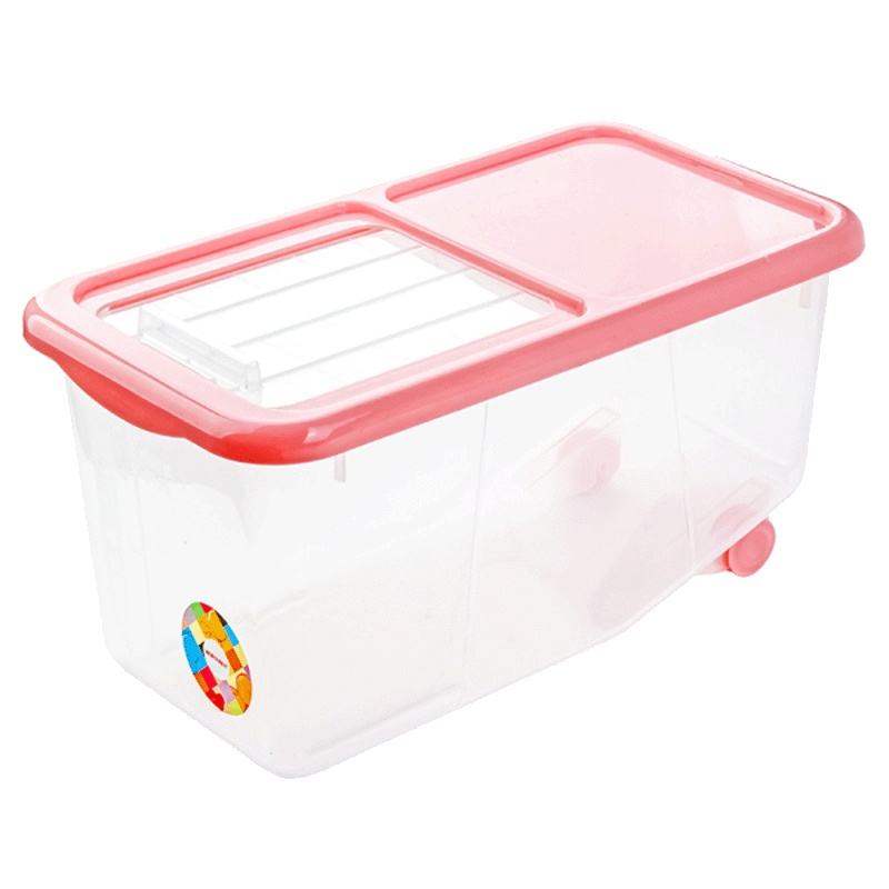 日本米桶储米箱10kg米面收纳箱防虫面粉桶储面塑料米盒子粮食米缸