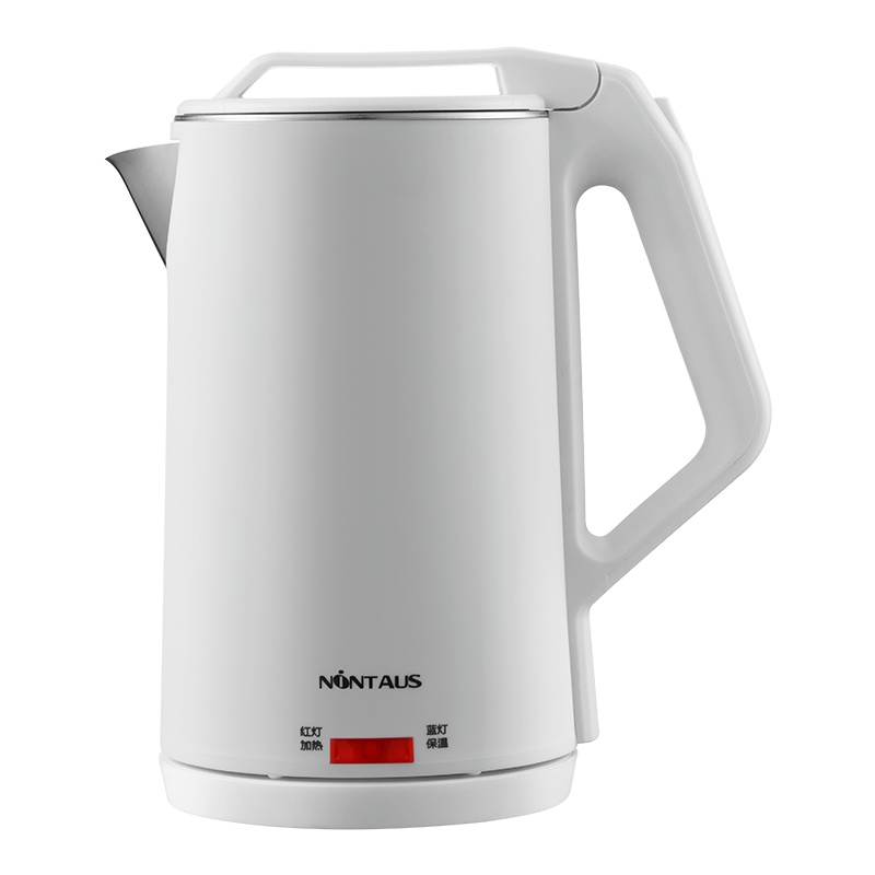 金正(NiNTAUS)电热水壶2L大容量 家用保温电水壶防烫防干烧1500W大功率开水壶304不锈钢内胆烧水壶20G27